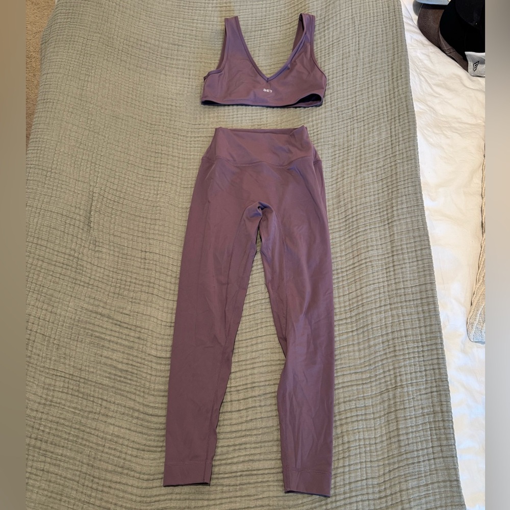 SET ACTIVE Sportbody Legging Set in Nightfall